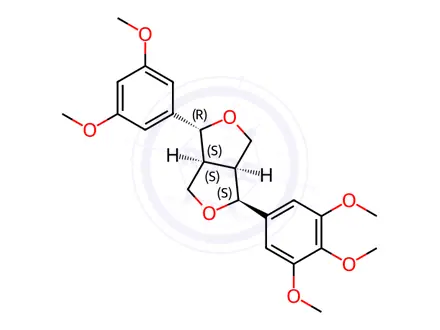 Chemical structure of Epimagnolin B