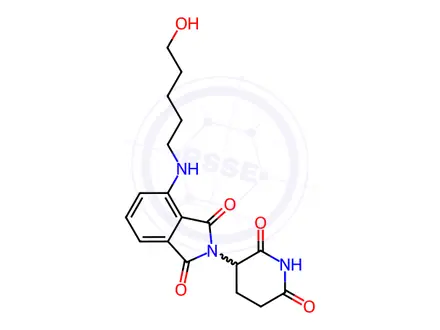 Chemical structure of Pomalidomide-C5-OH
