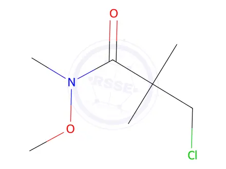 Chemical structure of 3-Chloro-N-methoxy-N,2,2-trimethylpropanamide