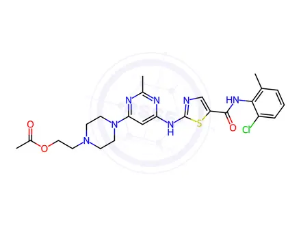 Chemical structure of Dasatinib Impurity 134