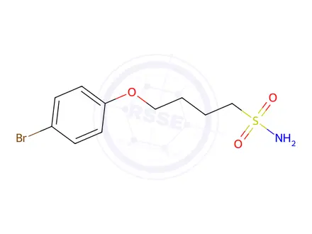Chemical structure of 4-(4-Bromophenoxy)butane-1-sulfonamide