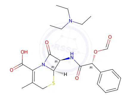 Chemical structure of Cefamandole EP Impurity A
