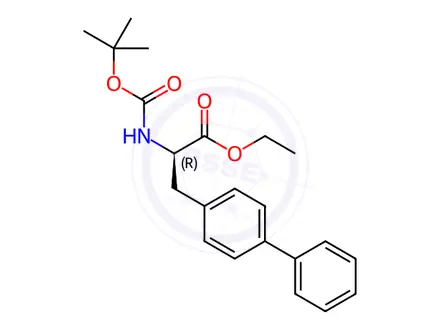 Chemical structure of Sacubitril Impurity 54
