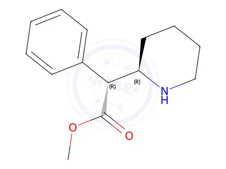 Chemical structure of Dexmethylphenidate
