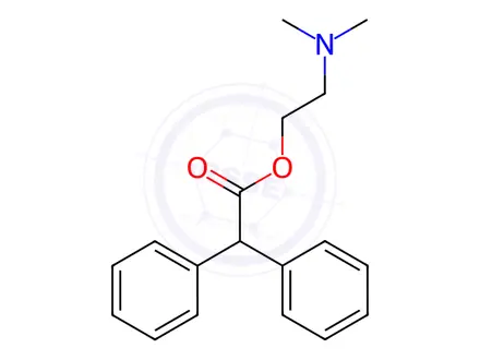 Chemical structure of Adiphenine Impurity 3