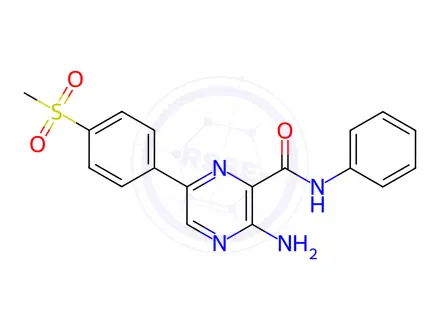 Chemical structure of VE 821