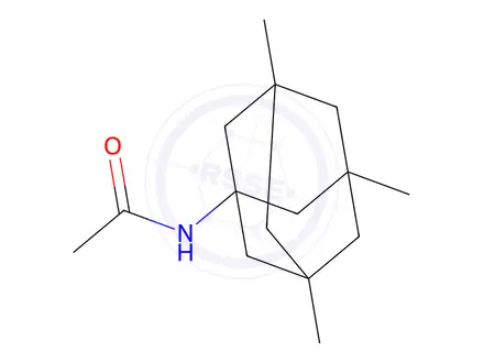 Chemical structure of 1-Acetylamino-3,5,7-Trimethyl Adamantane
