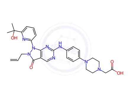 Chemical structure of Adavosertib Impurity 39