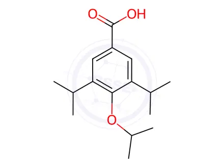 Chemical structure of Propofol Impurity 125