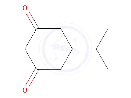 Chemical structure of 5-isopropyl-1,3-cyclohexanedione