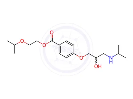 Chemical structure of Bisoprolol EP Impurity K (Bisoprolol USP Related Compound F)