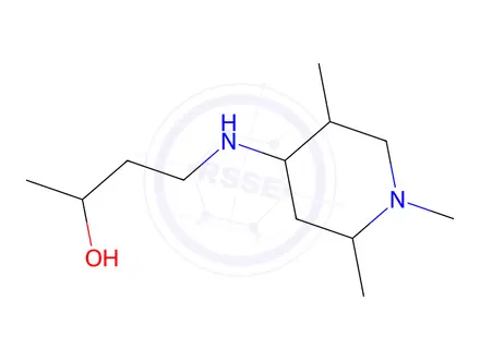 Chemical structure of 4-((1,2,5-Trimethylpiperidin-4-yl)amino)butan-2-ol