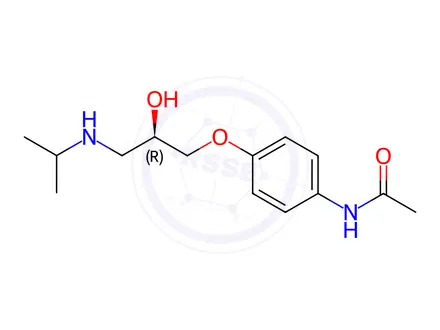 Chemical structure of Practolol Impurity 2