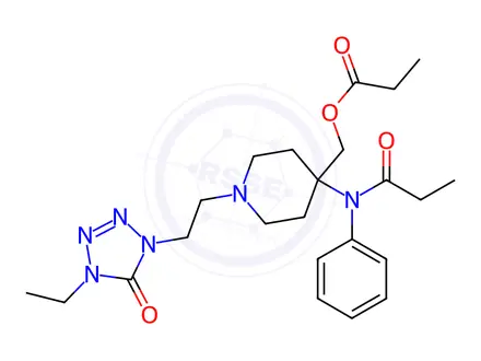 Chemical structure of Alfentanil Impurity 7 (Alfentanil EP Impurity G)