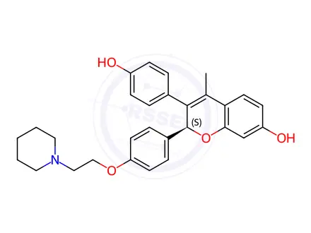 Chemical structure of Acolbifene