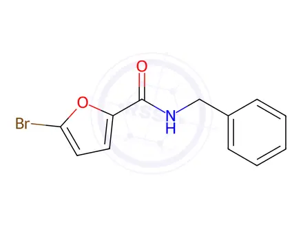 Chemical structure of N-Benzyl-5-bromo-2-furamide