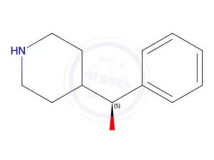 Chemical structure of (S)-phenyl(piperidin-4-yl)methanol