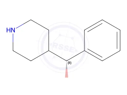 Chemical structure of (R)-phenyl(piperidin-4-yl)methanol