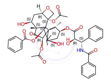 Chemical structure of Paclitaxel Impurity 21