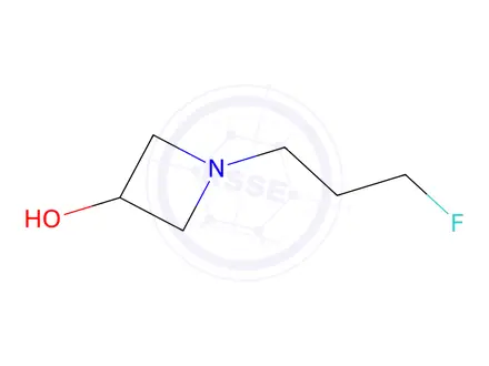 Chemical structure of 1-(3-Fluoropropyl)azetidin-3-ol