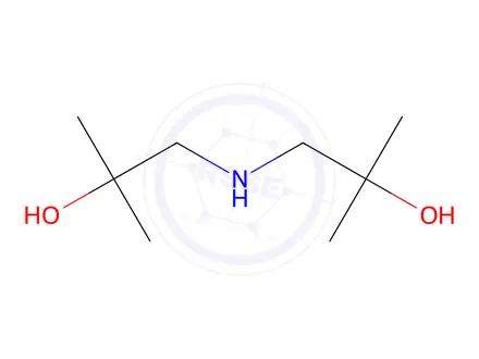 Chemical structure of 1-[(2-Hydroxy-2-methylpropyl)amino]-2-methylpropan-2-ol
