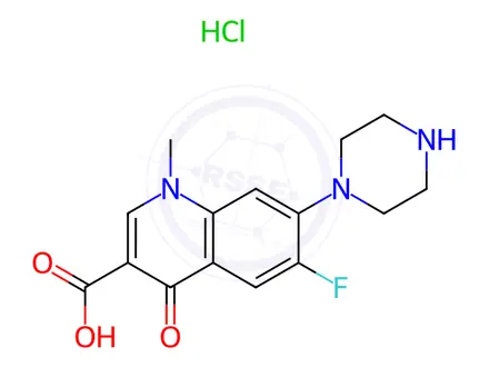 Chemical structure of Norfloxacin EP Impurity K