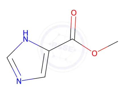 Chemical structure of Methyl 1H-Imidazole-5-carboxylate