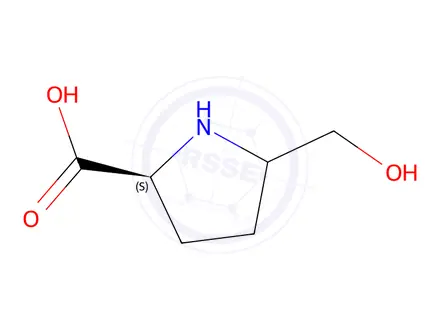 Chemical structure of 5-(Hydroxymethyl)proline