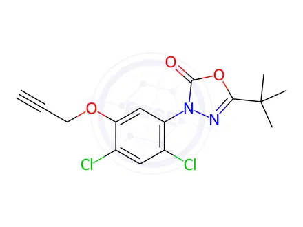 Chemical structure of Oxadiargyl