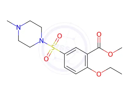 Chemical structure of methyl 2-ethoxy-5-((4-methylpiperazin-1-yl)sulfonyl)benzoate