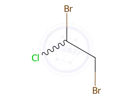 Chemical structure of 1,2-Dibromo-1-chloroethane