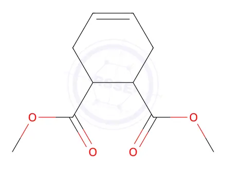 Chemical structure of Dimethyl cyclohex-4-ene-1,2-dicarboxylate