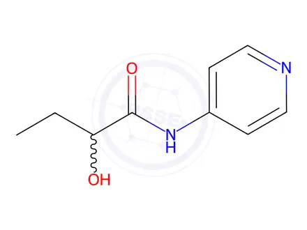 Chemical structure of N-(4-pyridyl)-2-hydroxy butyramide