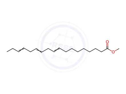 Chemical structure of Methyl octadeca-9,12,15-trienoate