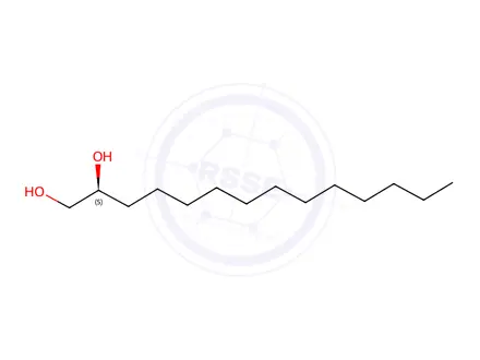 Chemical structure of (S)-1,2-TETRADECANEDIOL