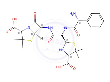 Chemical structure of Ampicillin Impurity S