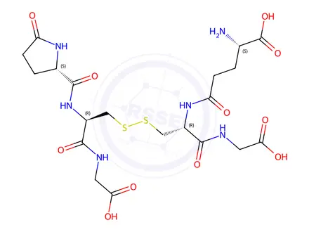 Chemical structure of Glutathione Impurity 23