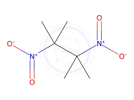 Chemical structure of 2,3-Dimethyl-2,3-dinitrobutane (DMNB)
