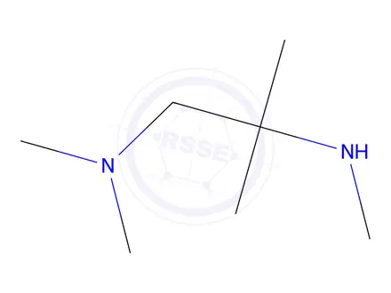 Chemical structure of N1,N1,N2,2-tetramethylpropane-1,2-diamine