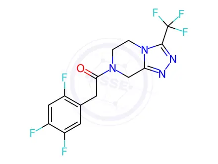 Chemical structure of Sitagliptin Phosphate Impurity 232