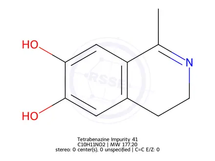 Chemical structure of Tetrabenazine Impurity 84