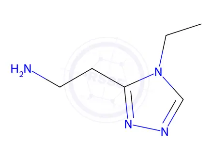 Chemical structure of [2-(4-Ethyl-4H-1,2,4-triazol-3-yl)ethyl]amine Dihydrochloride Hydrate