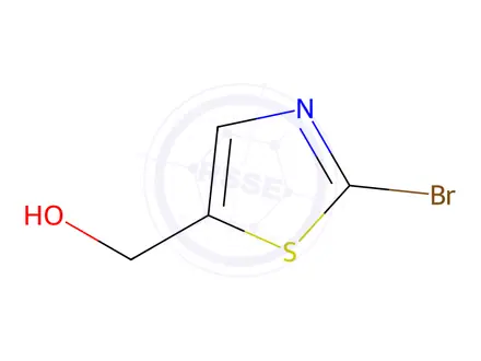 Chemical structure of 2-Bromothiazole-5-methanol