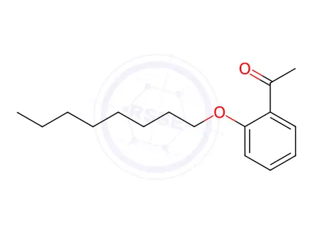 Chemical structure of 1-(2-(octyloxy)phenyl)ethan-1-one
