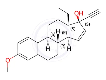 Chemical structure of Gestodene Impurity 7(Gestodene EP Impurity G)