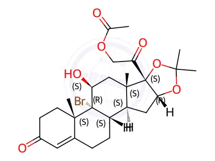 Chemical structure of Triamcinolone Acetonide Impurity 47