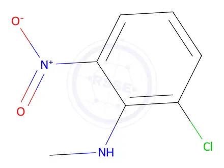 Chemical structure of 2-Chloro-N-methyl-6-nitroaniline