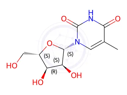 Chemical structure of Telbivudine Impurity 13