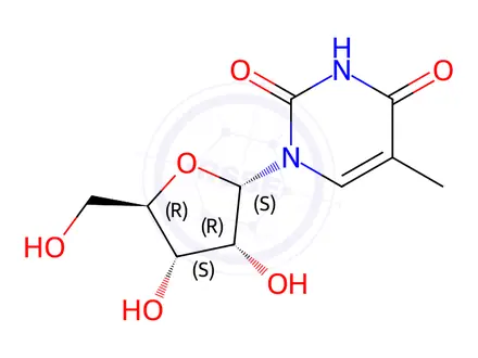 Chemical structure of Telbivudine Impurity 81