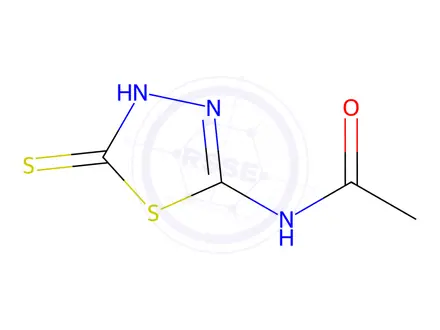 Chemical structure of Acetazolamide EP Impurity C